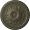 Ekena Millwork Richmond Ceiling Medallion (Fits Canopies up to 2 5/8"), Hand-Painted Witch Hazel, 18"OD x 1 3/8"P CM18RIWHF - alternate 1